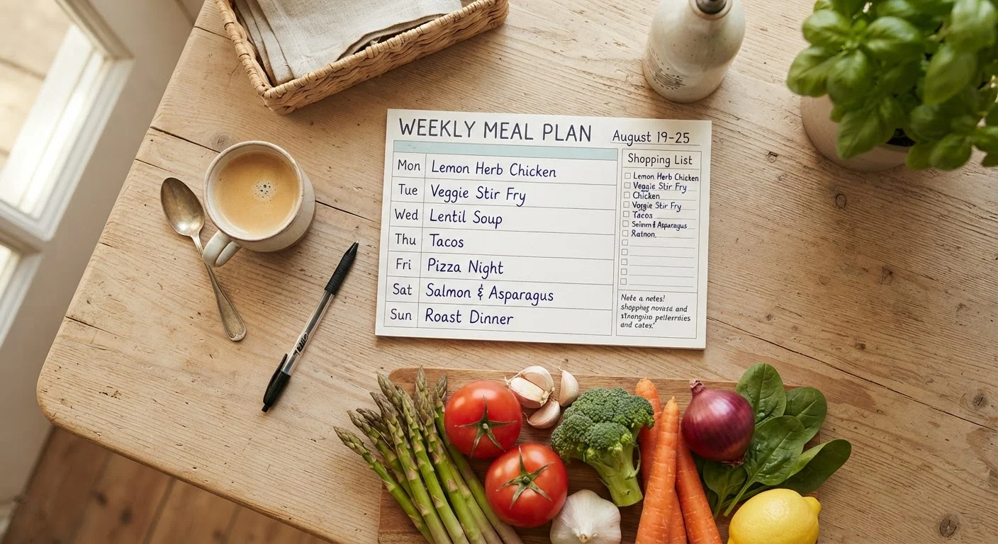 Building a Weekly Meal Plan When You Have No Idea Where to Start