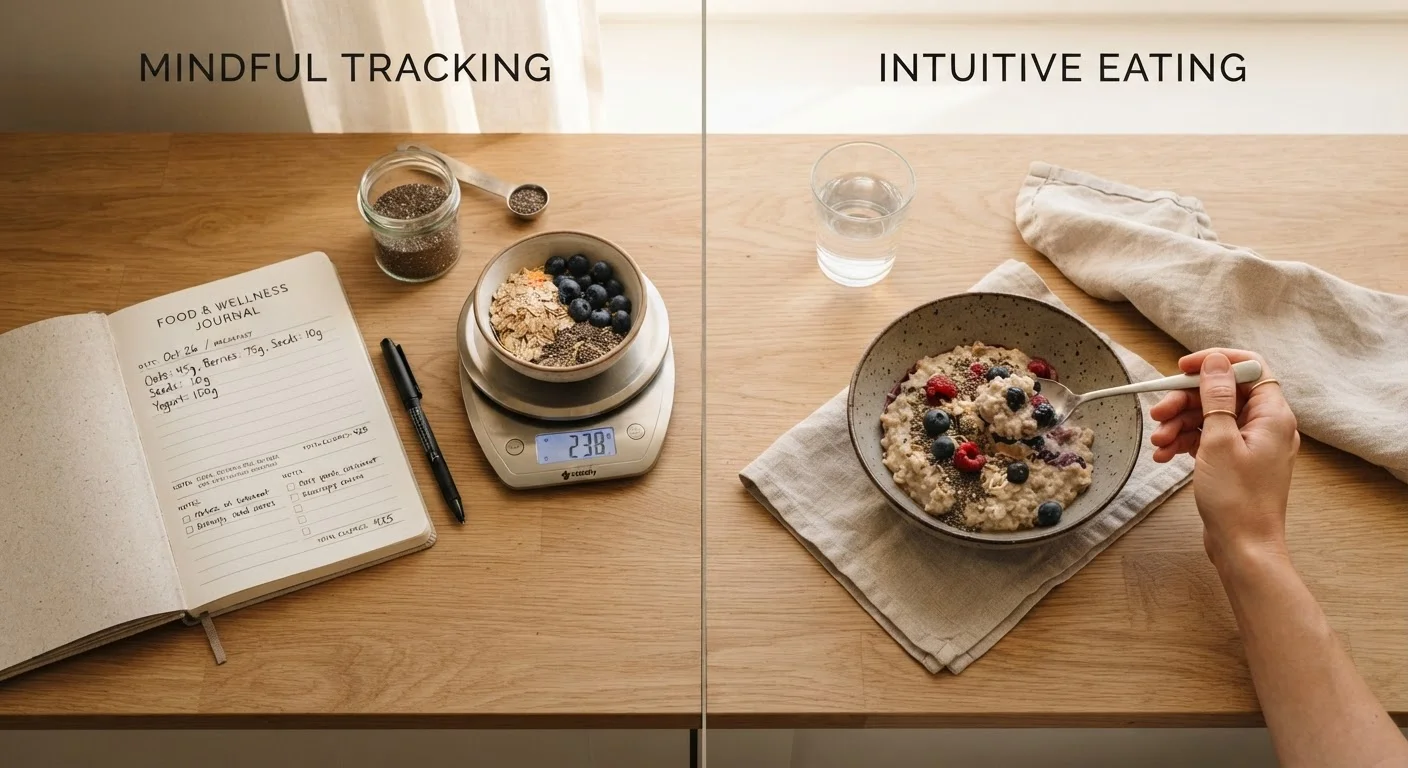 Calorie Counting vs. Intuitive Eating: Two Very Different Philosophies