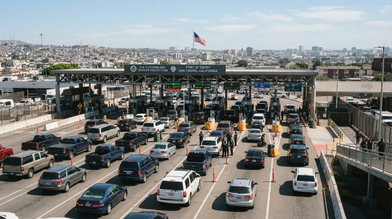Crossing Into Mexico by Land: What the Process Looks Like at Major Border Crossings