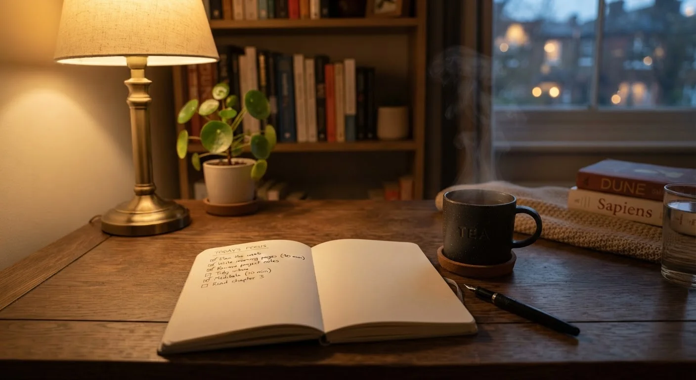 Daily Reset Checklist: Small Actions to Keep Your Routine on Track