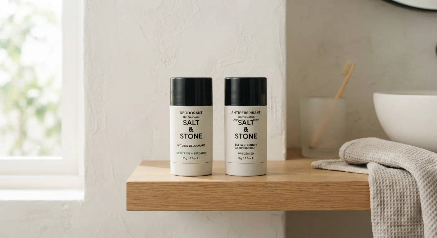 Deodorant vs Antiperspirant: What the Difference Actually Means for You