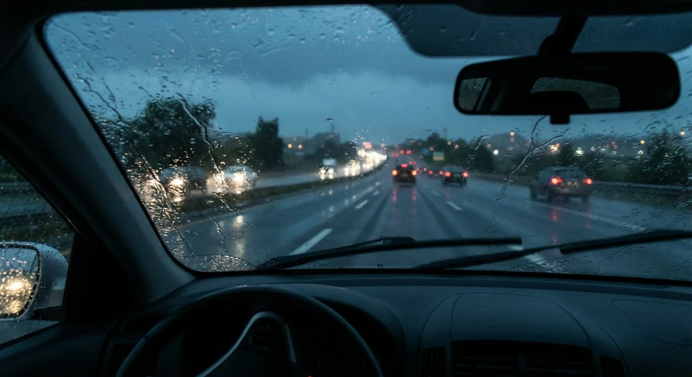 Driving in Heavy Rain: Why Speed and Tyres Matter More Than You Think