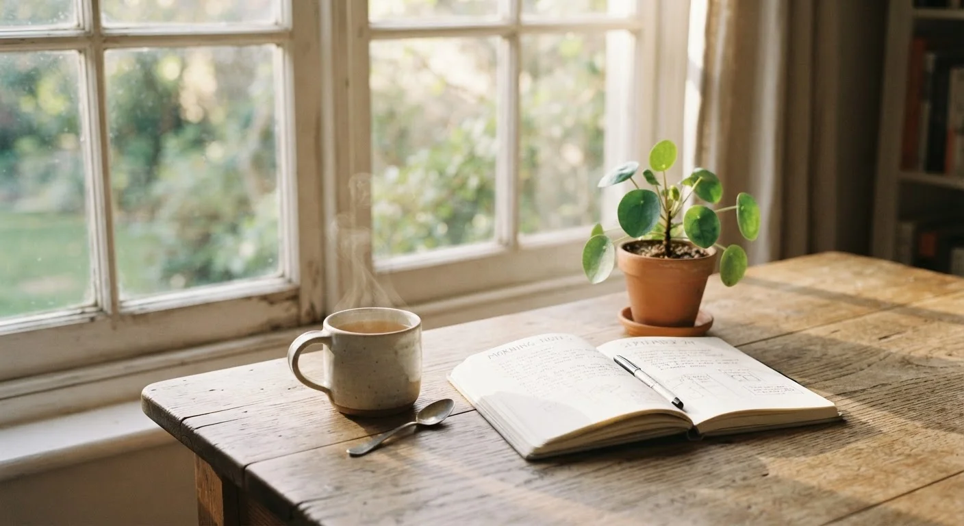 Morning Routines Built Around Calm, Not Productivity