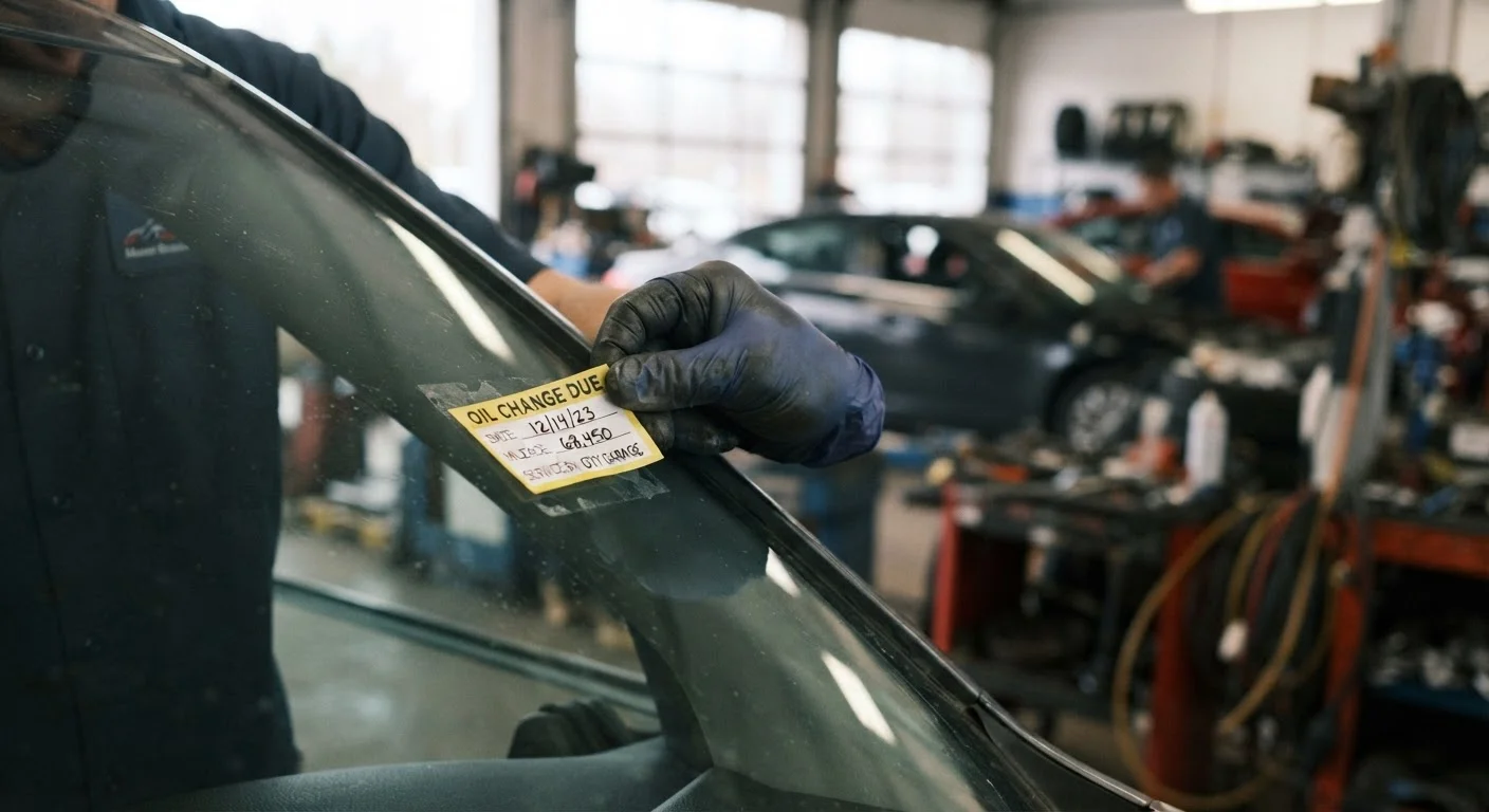 Oil Change Intervals: What the Mileage Sticker Isn't Telling You