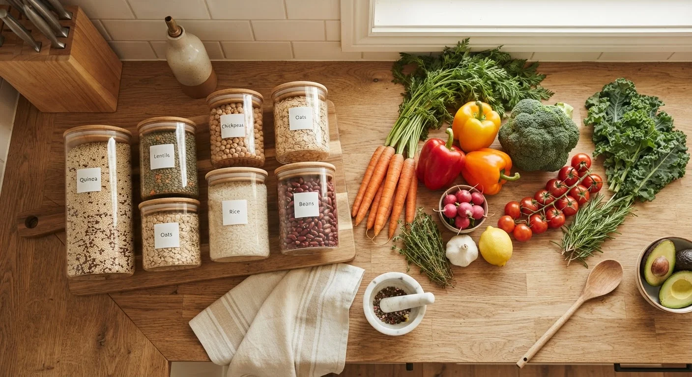 Pantry Staples vs. Fresh Ingredients: Structuring Your Kitchen for Everyday Cooking
