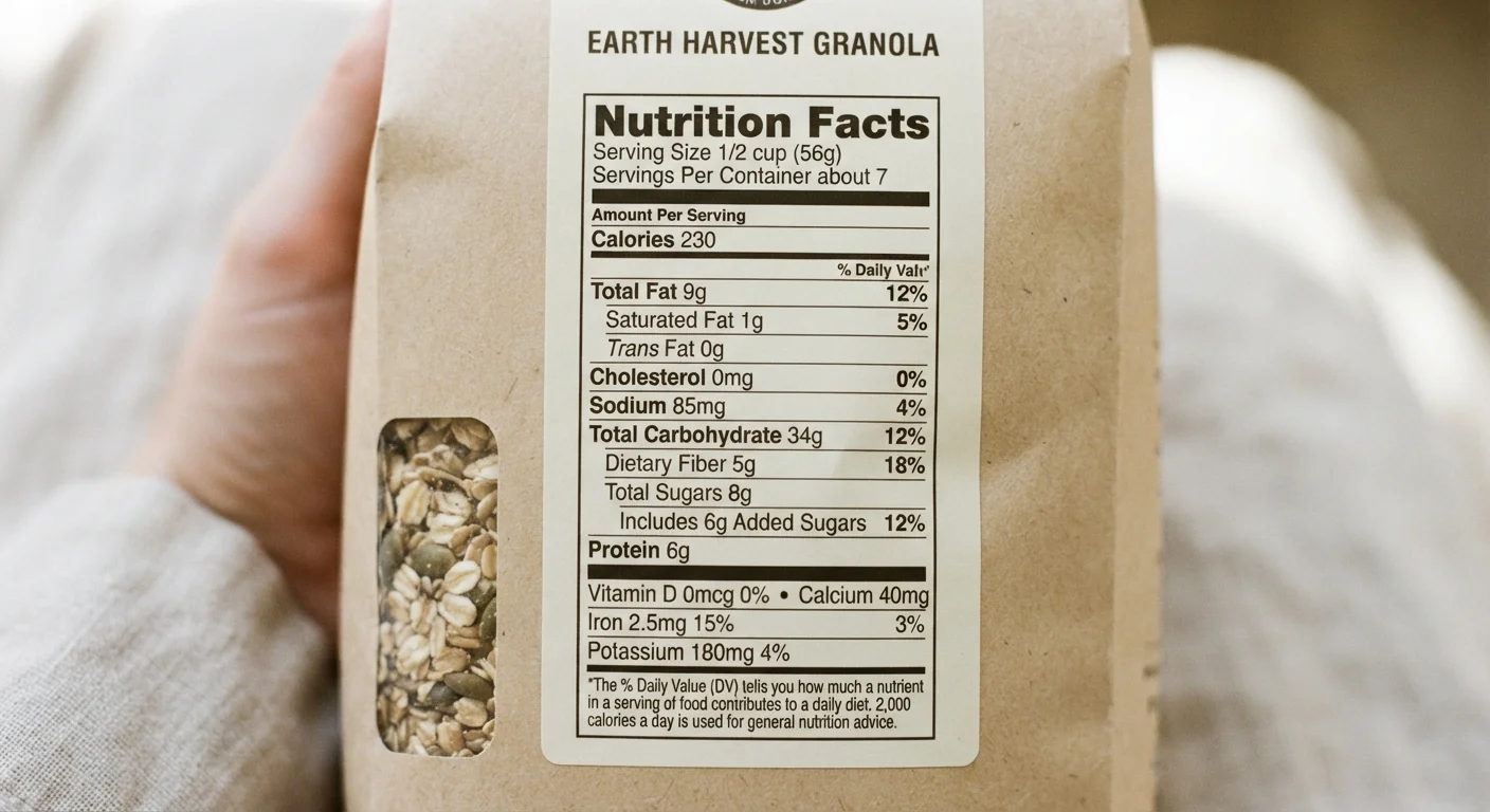 Reading a Nutrition Label Without Getting Lost