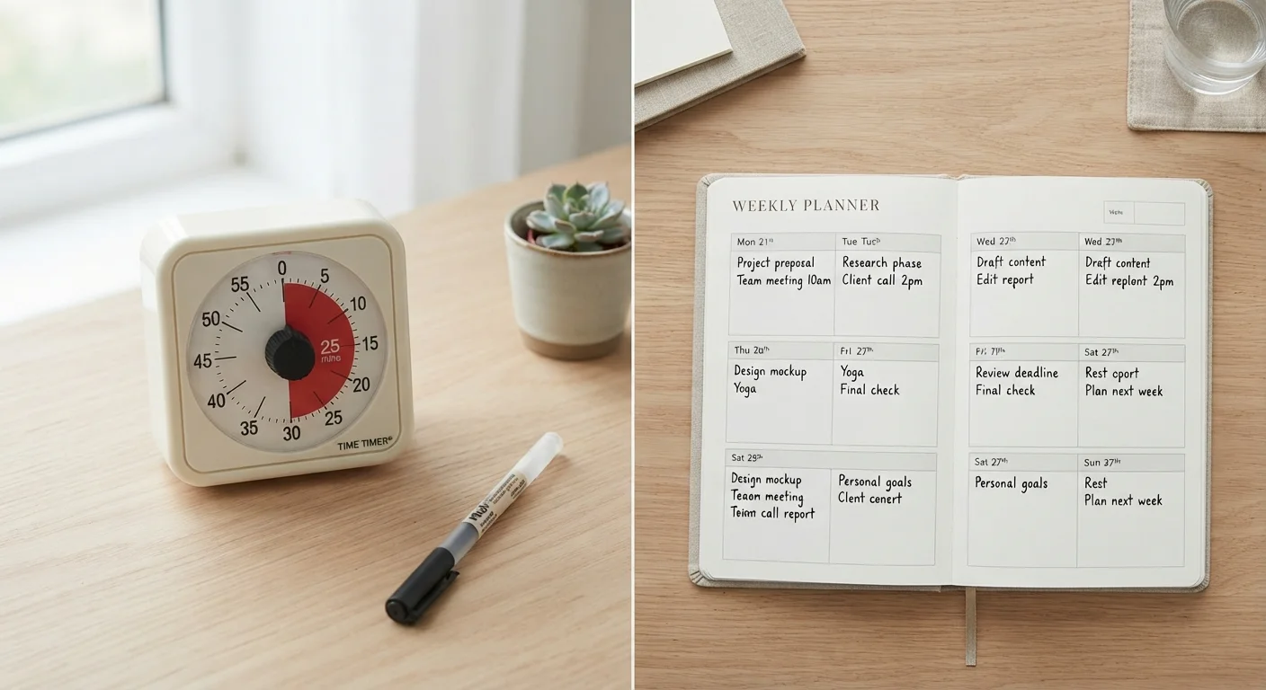 The Pomodoro Technique vs. Time Blocking: Which Structure Suits Your Work Style?
