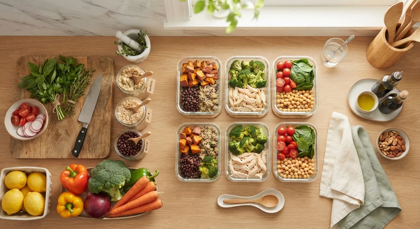 The Sunday Reset: A Practical Food Prep Checklist for the Week Ahead