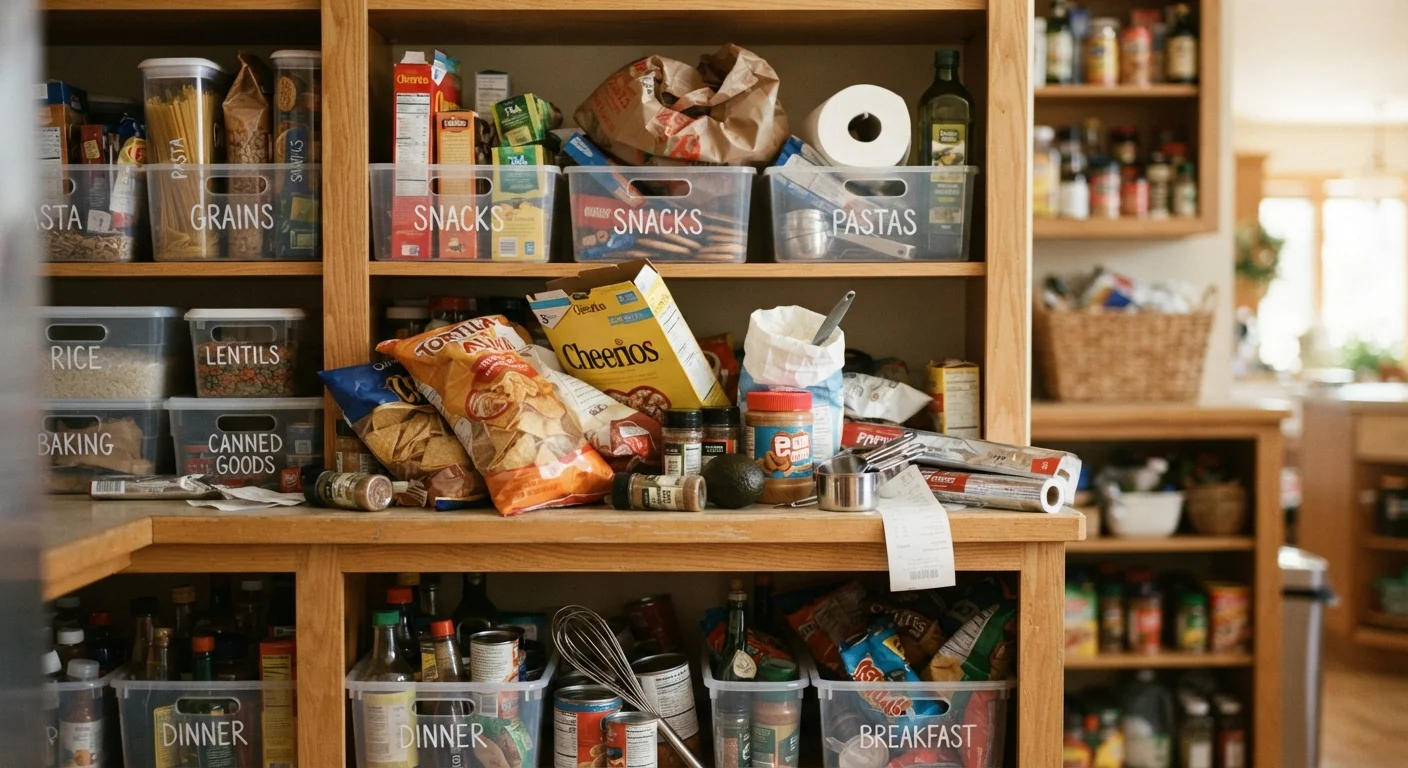 Why Perfectly Labelled Storage Bins Still Lead to Chaos