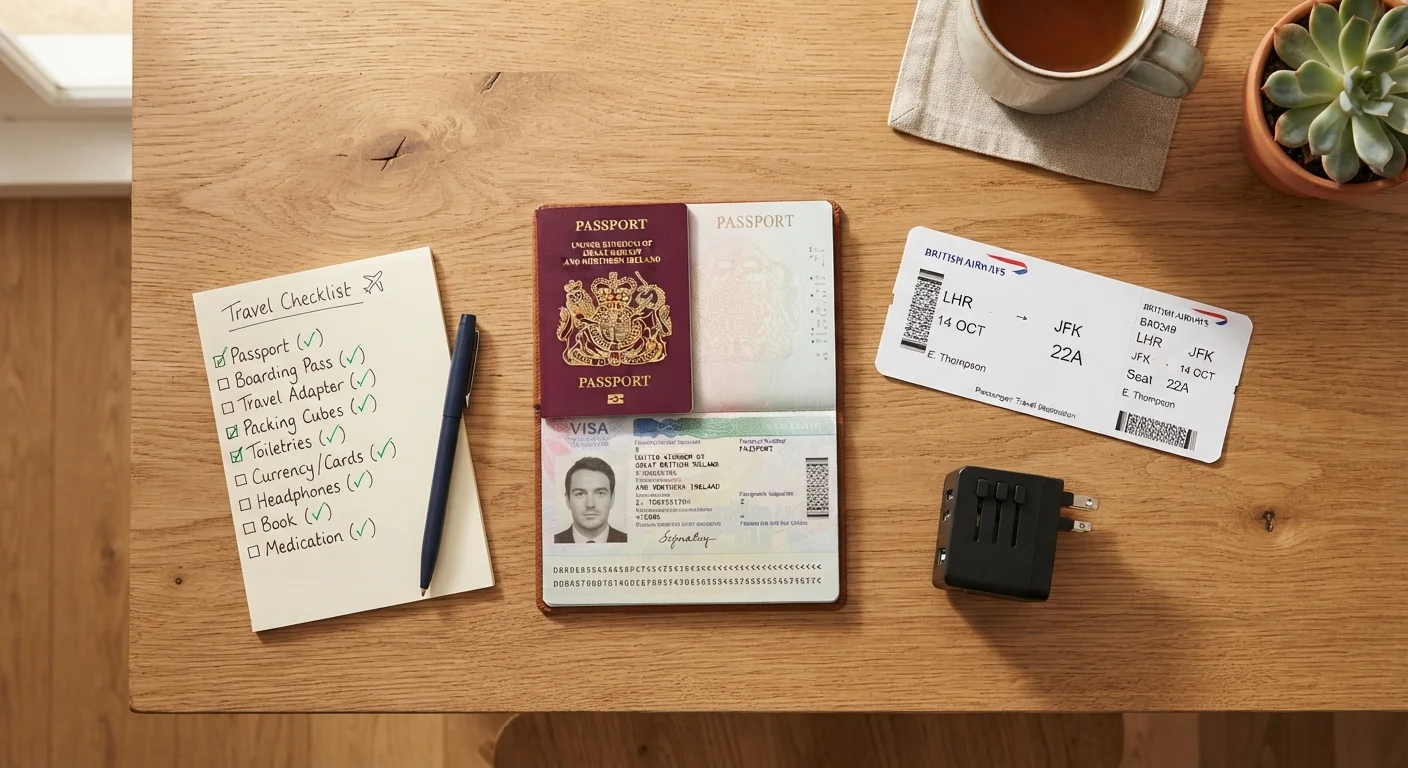 Your Pre-Departure Checklist: What to Confirm Before You Leave Home